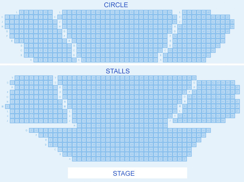 Prince Of Wales Theatre Seating Chart